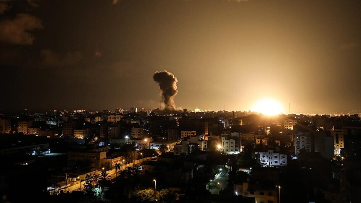 حمله هوایی غزه