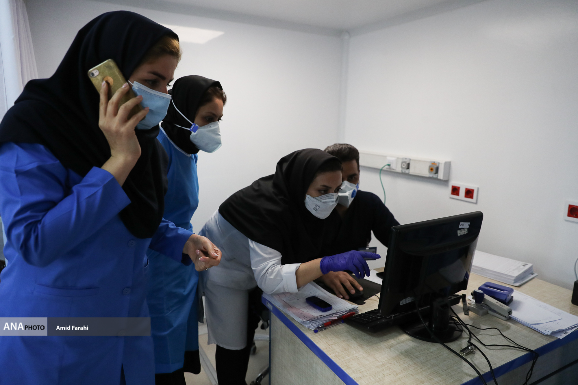 راه اندازی بیمارستان صحرایی  مسیح دانشوری برای ارائه خدمات به بیماران کرونایی