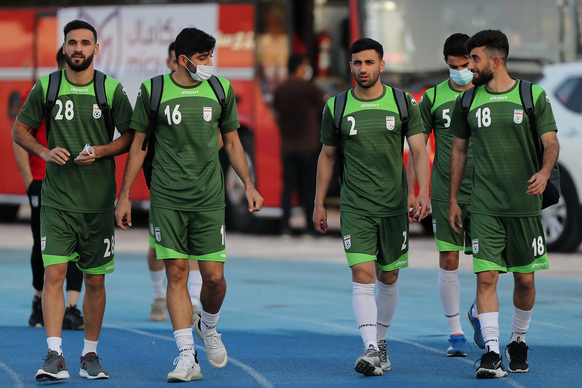 آخرین تمرین تیم ملی فوتبال در کیش