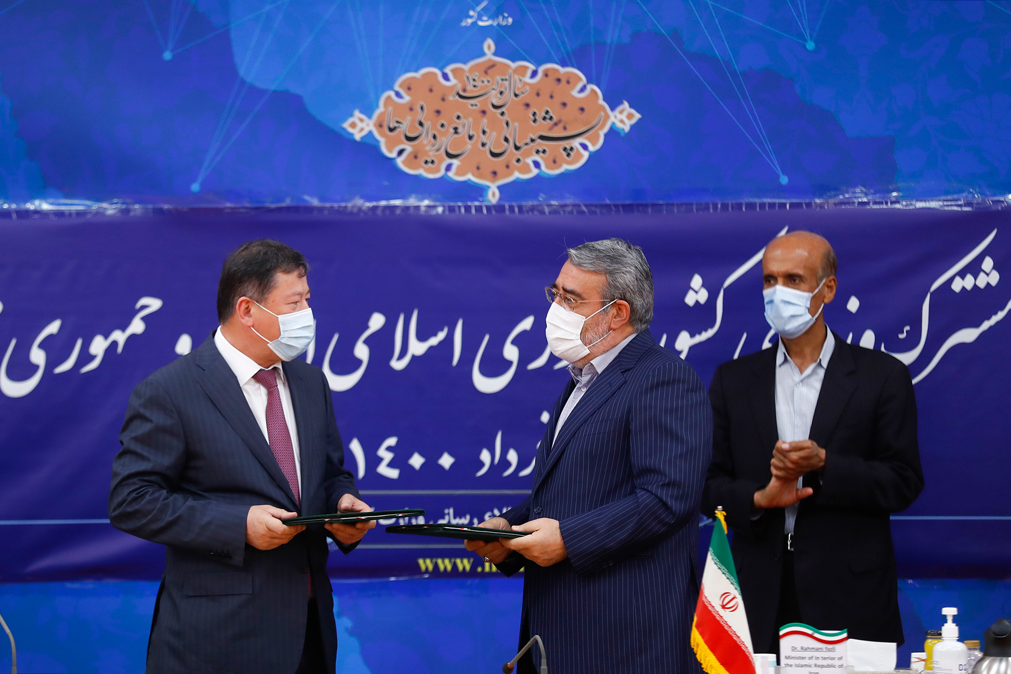 تفاهم نامه مشترک وزرای کشور تاجیکستان و ایران