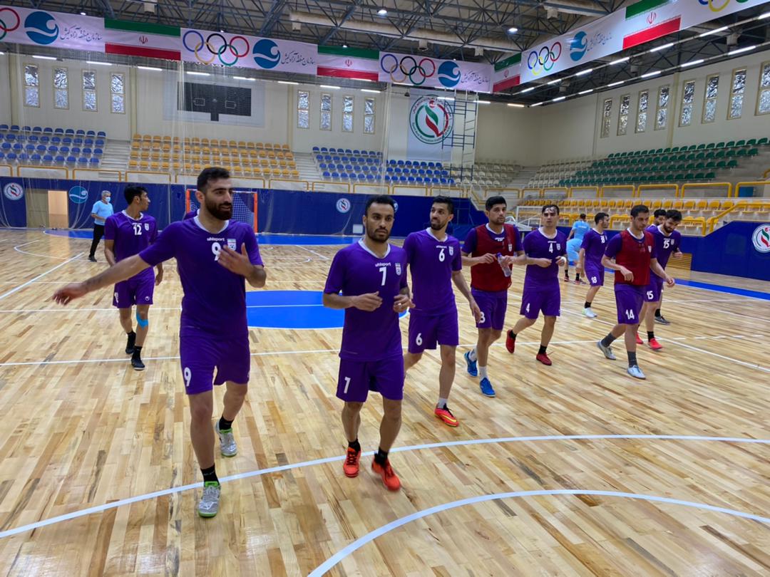 تمرین تیم ملی فوتسال ایران