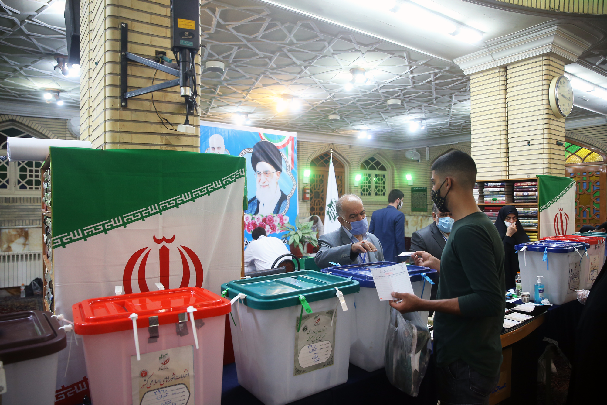 انتخابات ۱۴۰۰ در مسجد ابوذر