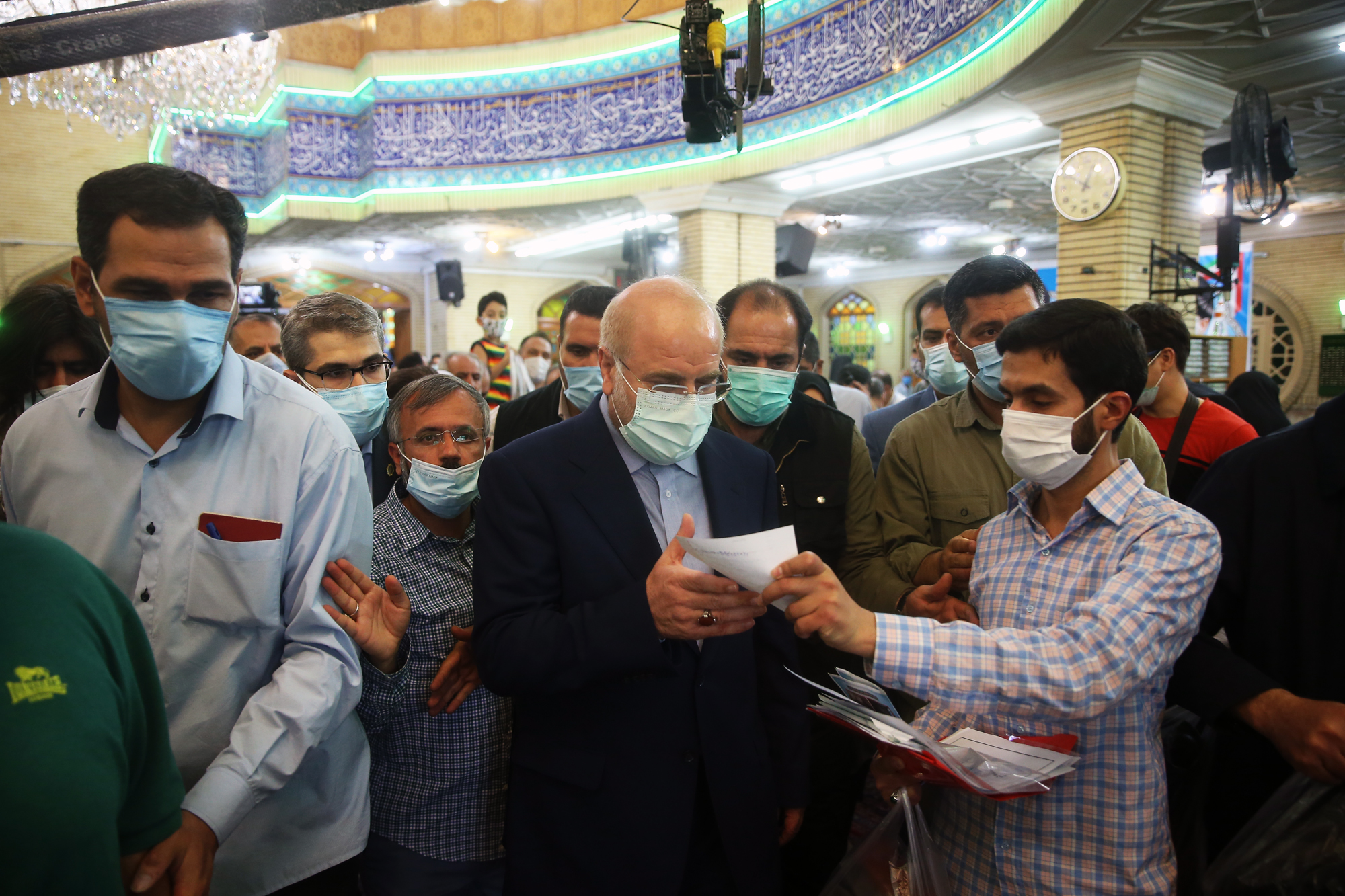 انتخابات ۱۴۰۰ در مسجد ابوذر تهران