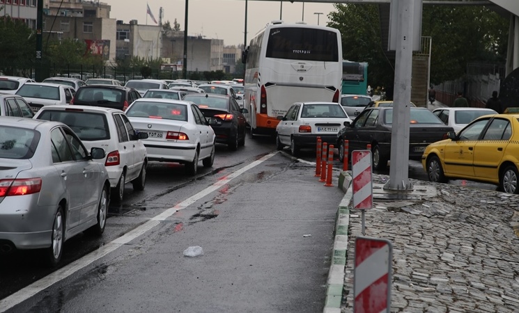 ترافیک خیابان های تهران