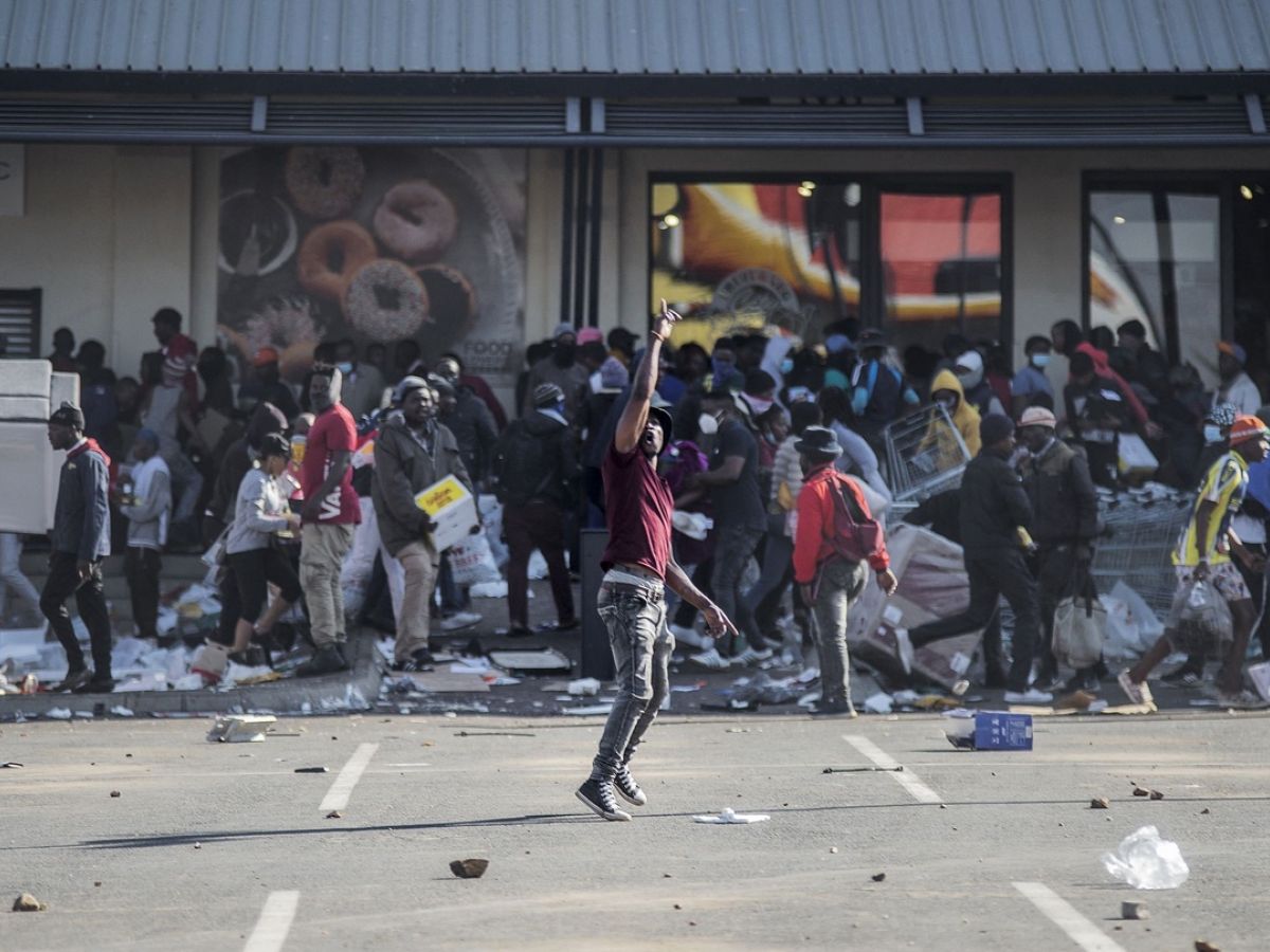 اعتراضات آفریقای جنوبی