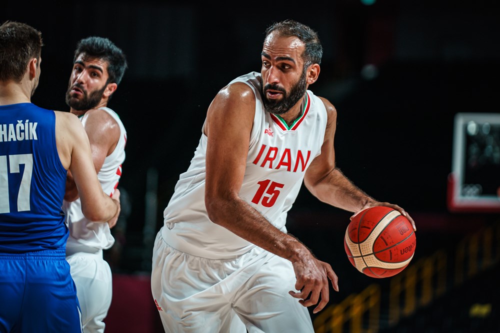 حامد حدادی تیم ملی بسکتبال ایران