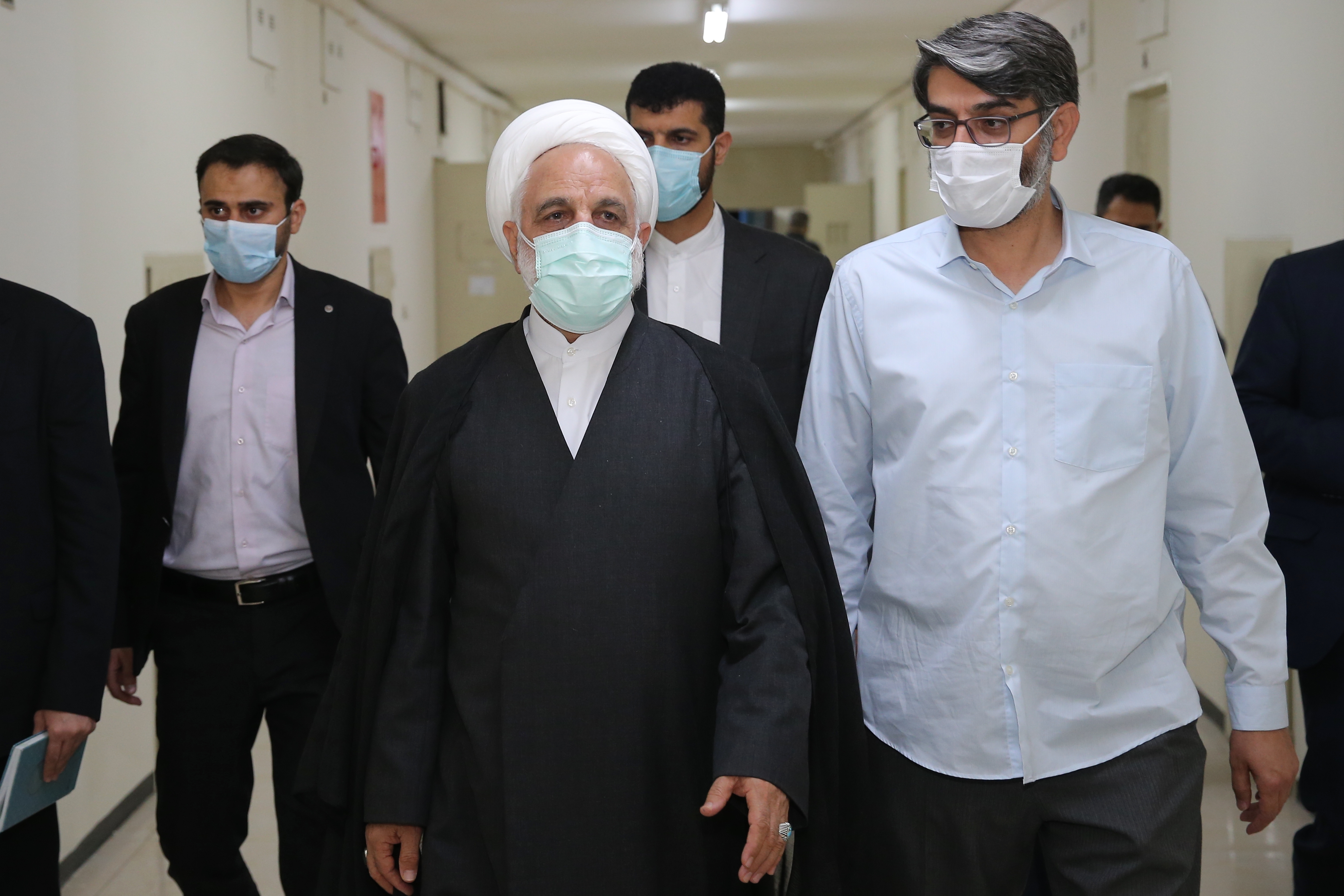 بازدید سرزده رئیس قوه قضائیه از زندان اوین