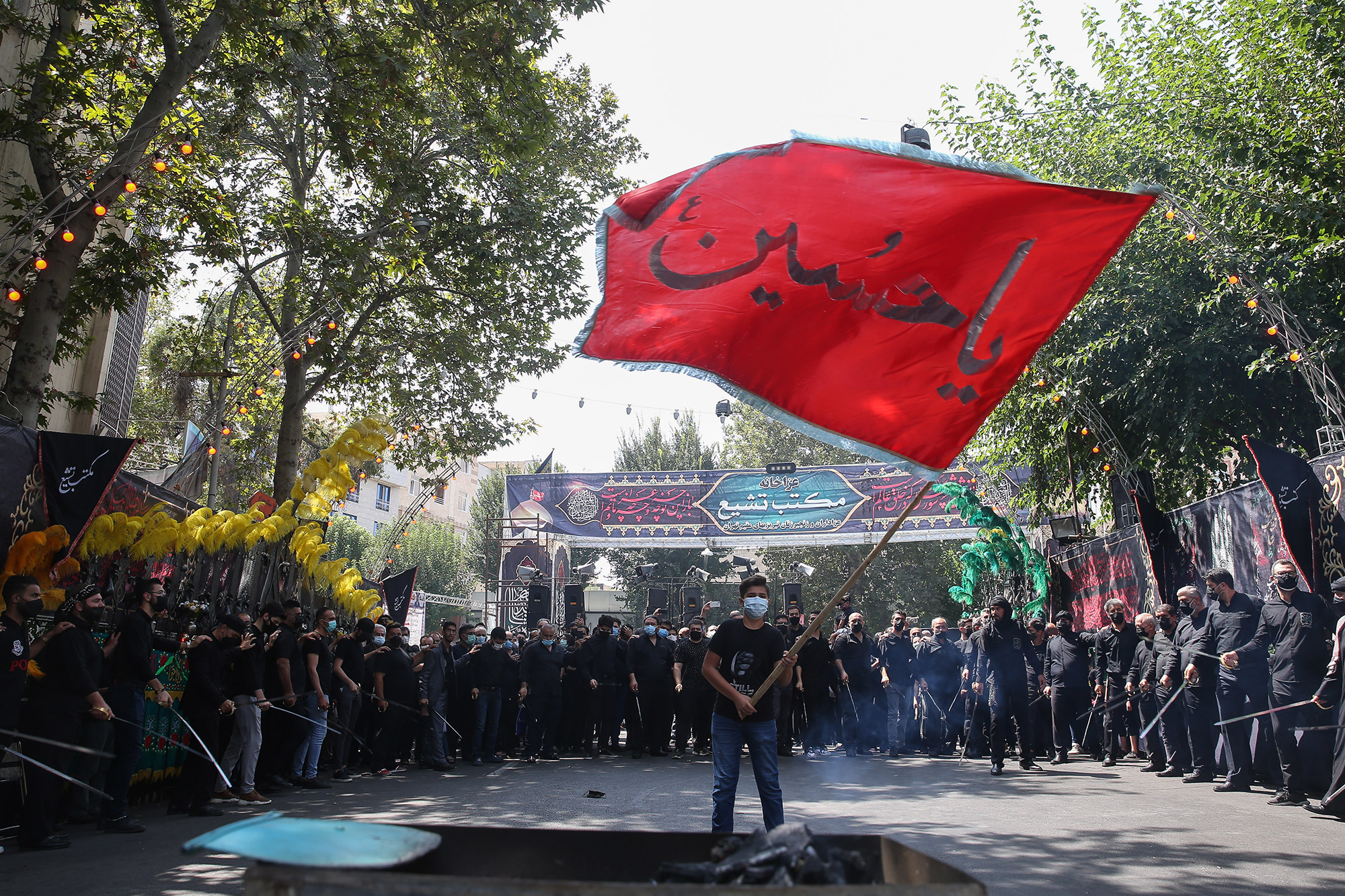 مراسم عزاداری روز عاشورای حسینی در تهران