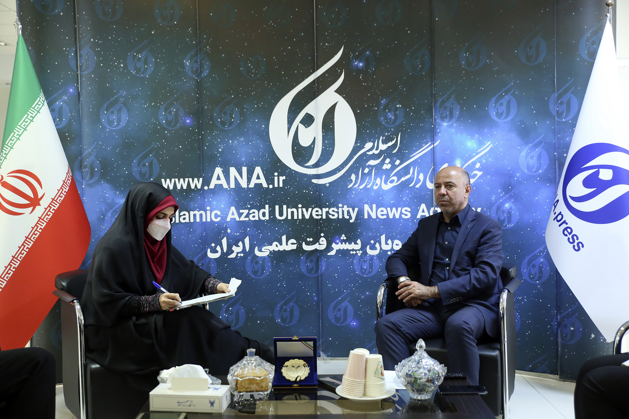 دکتر لشگری رئیس مرکز ورزش و تربیت بدنی دانشگاه آزاد اسلامی