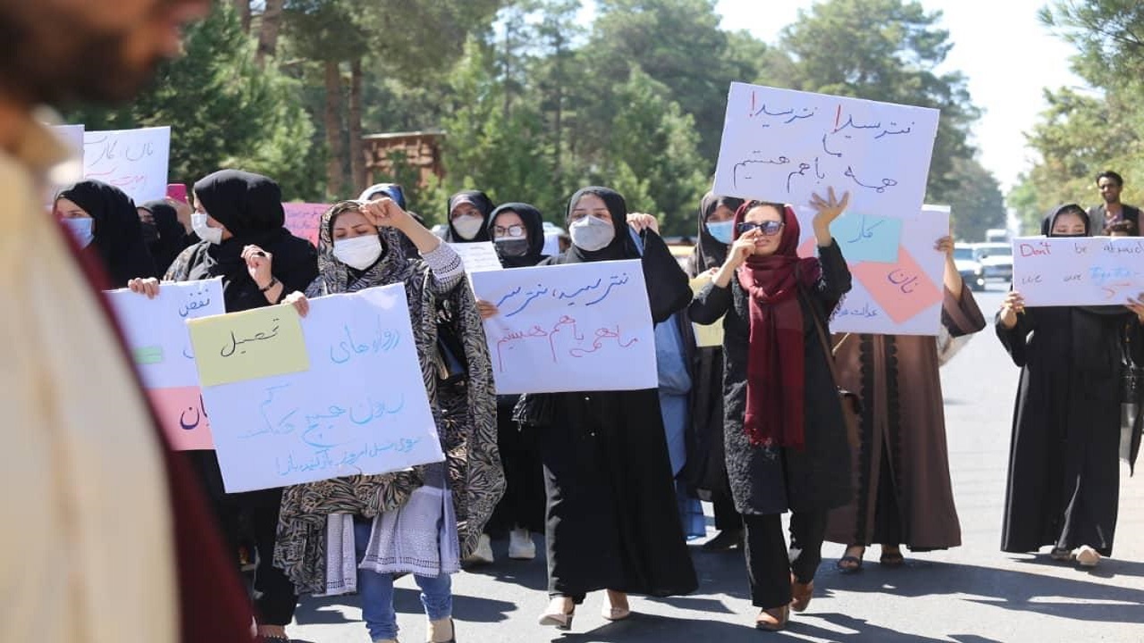 تظاهرات زنان هرات