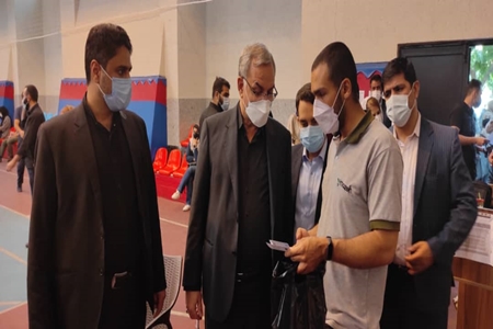 بازدید سر زده از دو مرکز واکسیناسیون در تهران