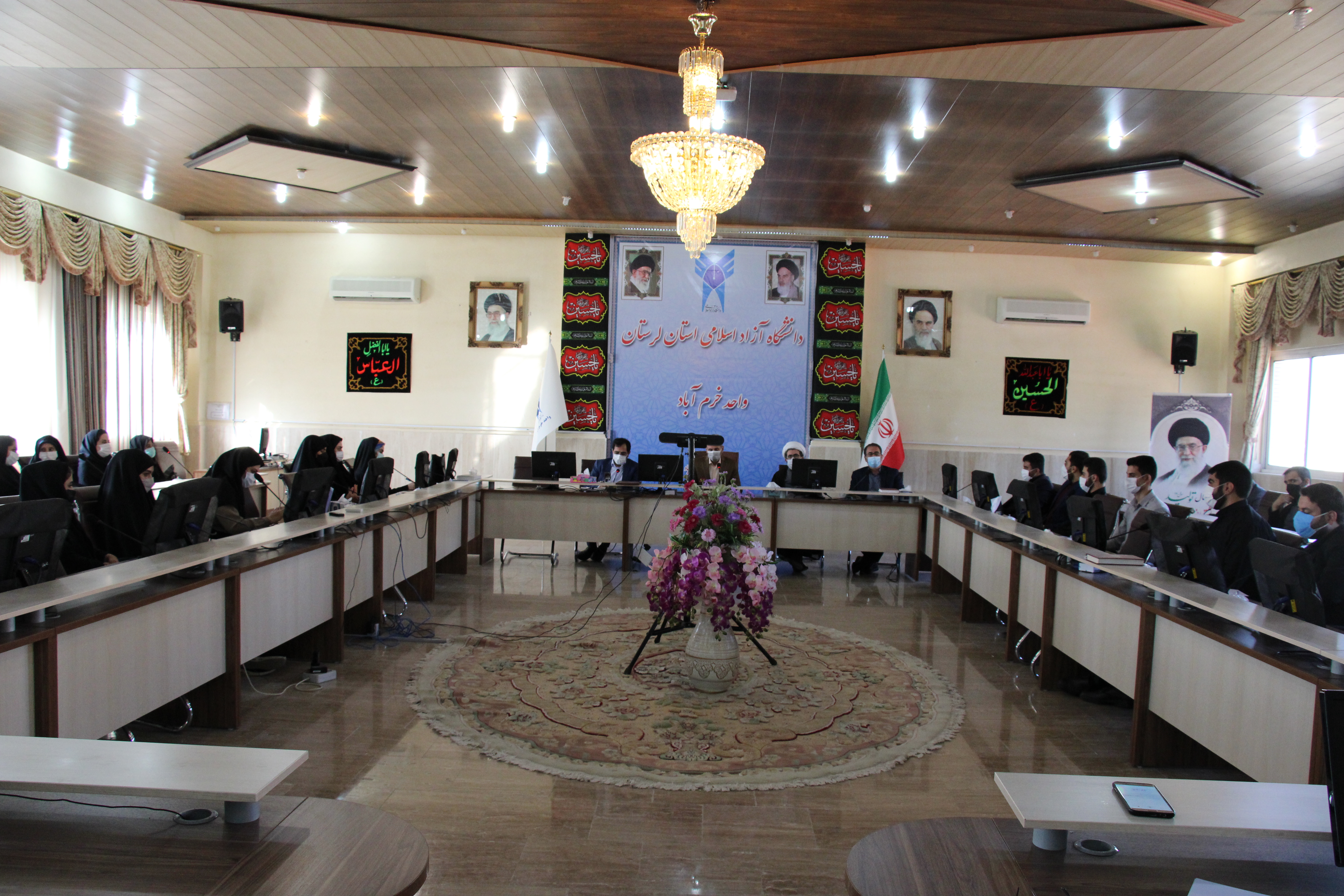 جلسه هیئت نظارت بر تشکل‌های دانشگاهیان دانشگاه آزاد اسلامی استان لرستان