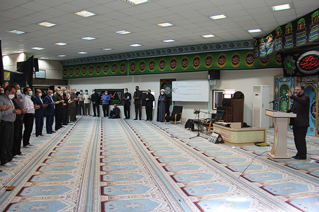 برگزاری مراسم عزاداری اربعین حسینی در دانشگاه آزاد اسلامی اسلامشهر
