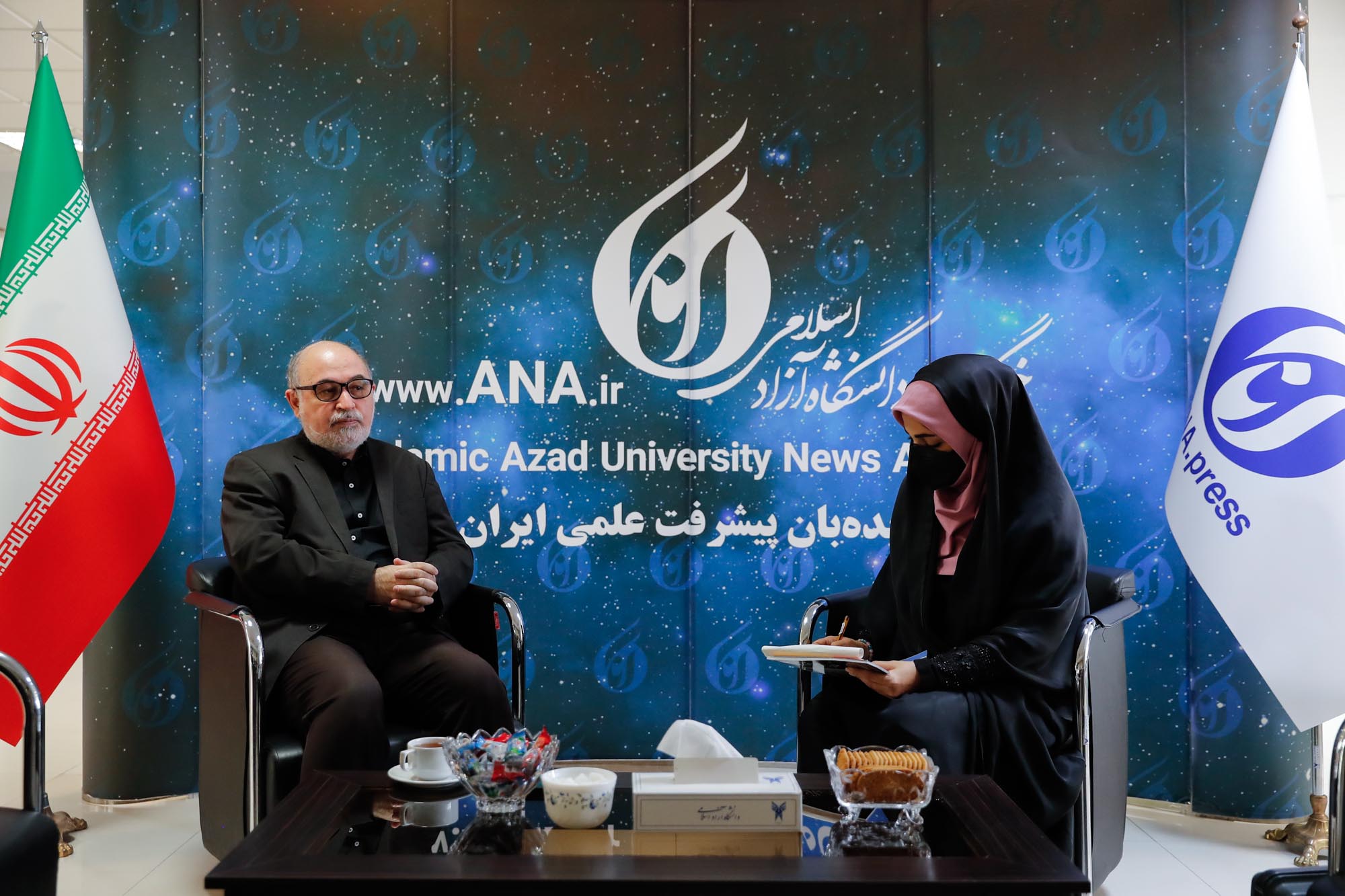 بازدید رئیس دانشگاه آزاد اسلامی واحد تهران جنوب از خبرگزاری آنا