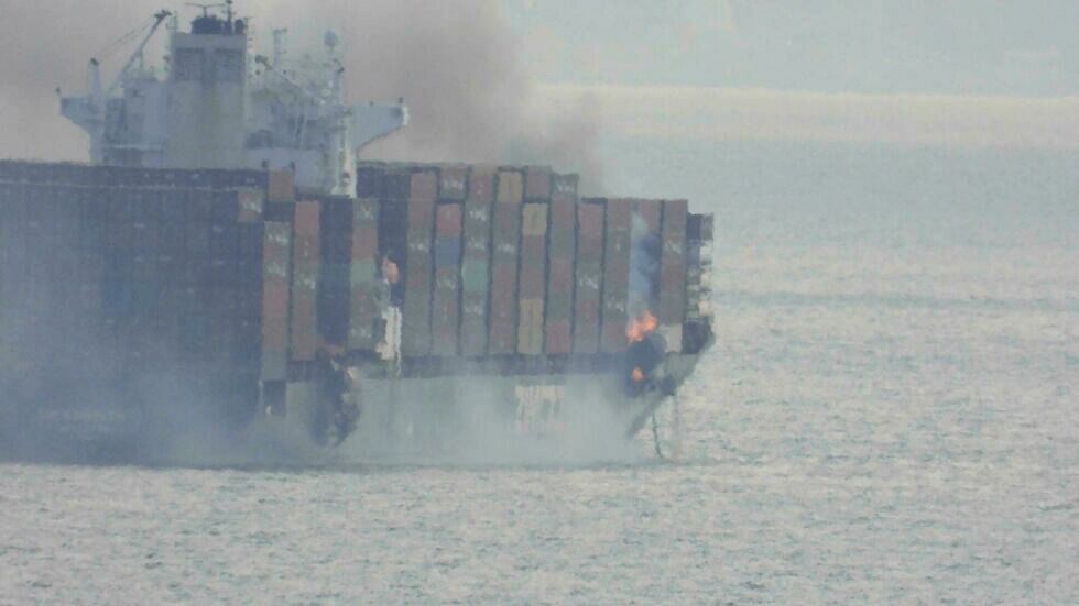 آتش سوزی در کشتی