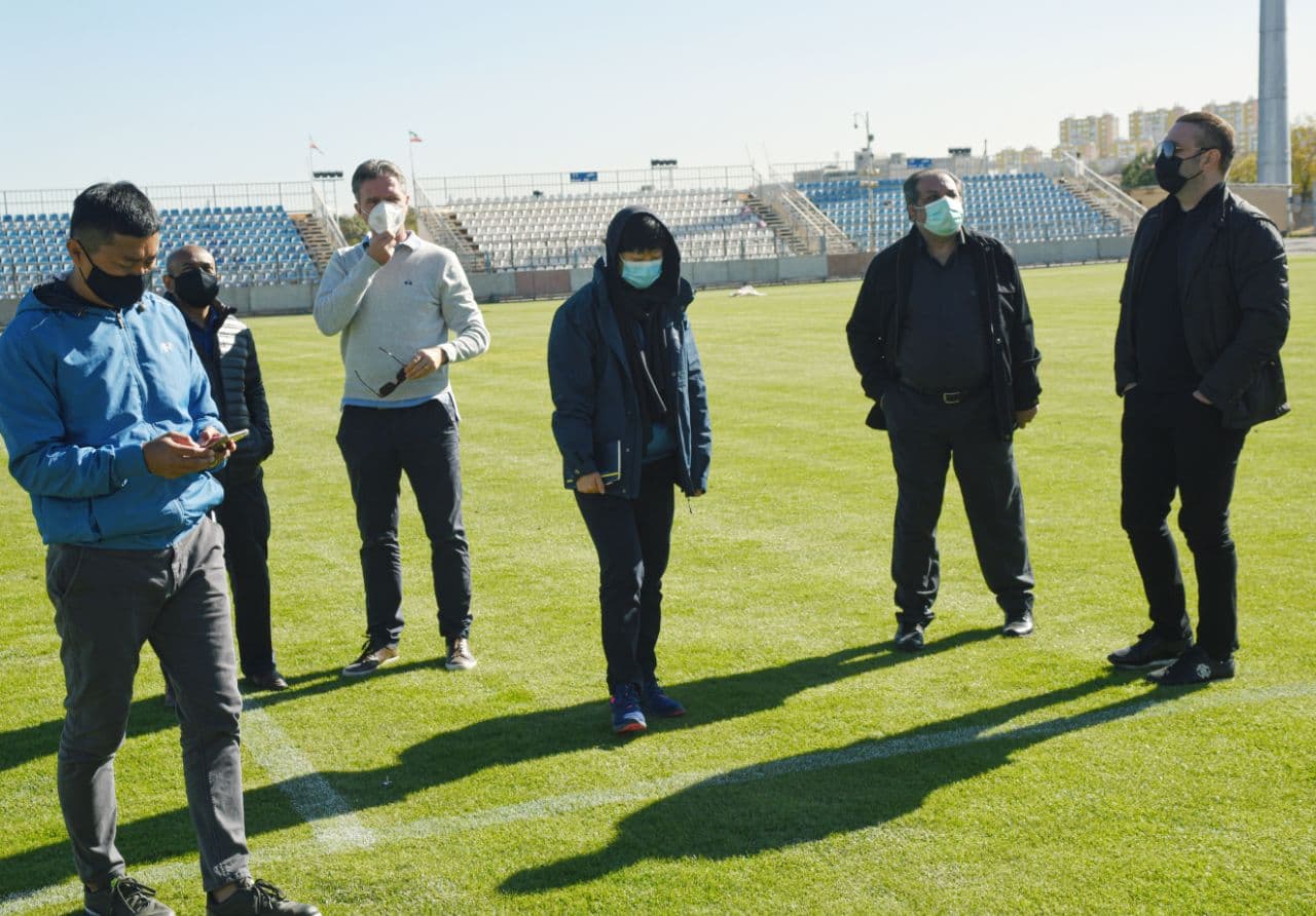 بازدید نمایندگان AFC از ورزشگاه شهید سلیمانی