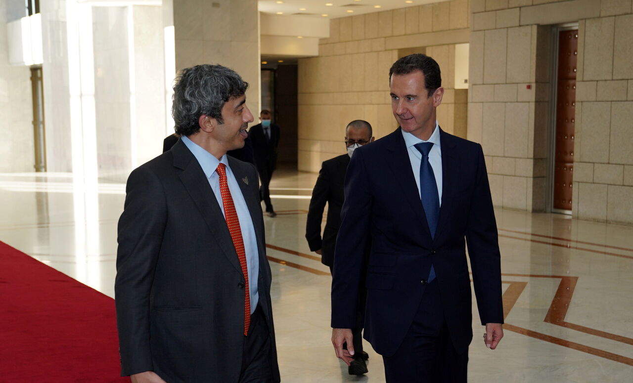 بن زاید بشار اسد