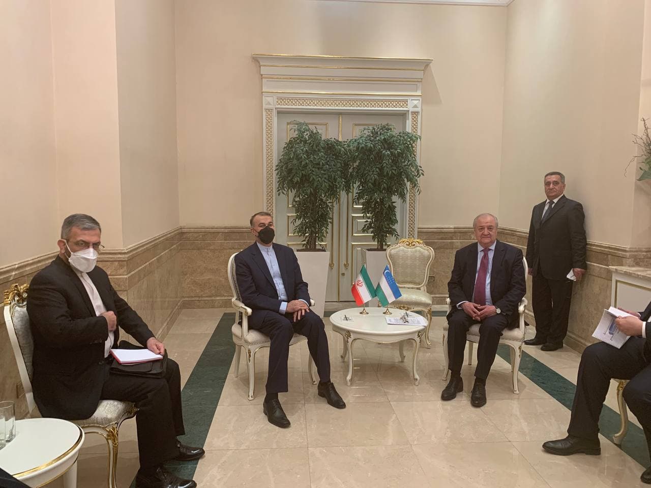 امیر عبداللهیان وزیر امور خارجه ازبکستان