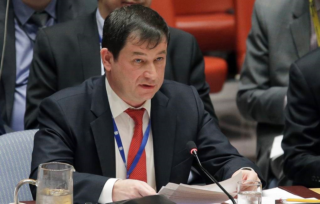 دیمیتری پولیانسکی نماینده روسیه در شورای امنیت