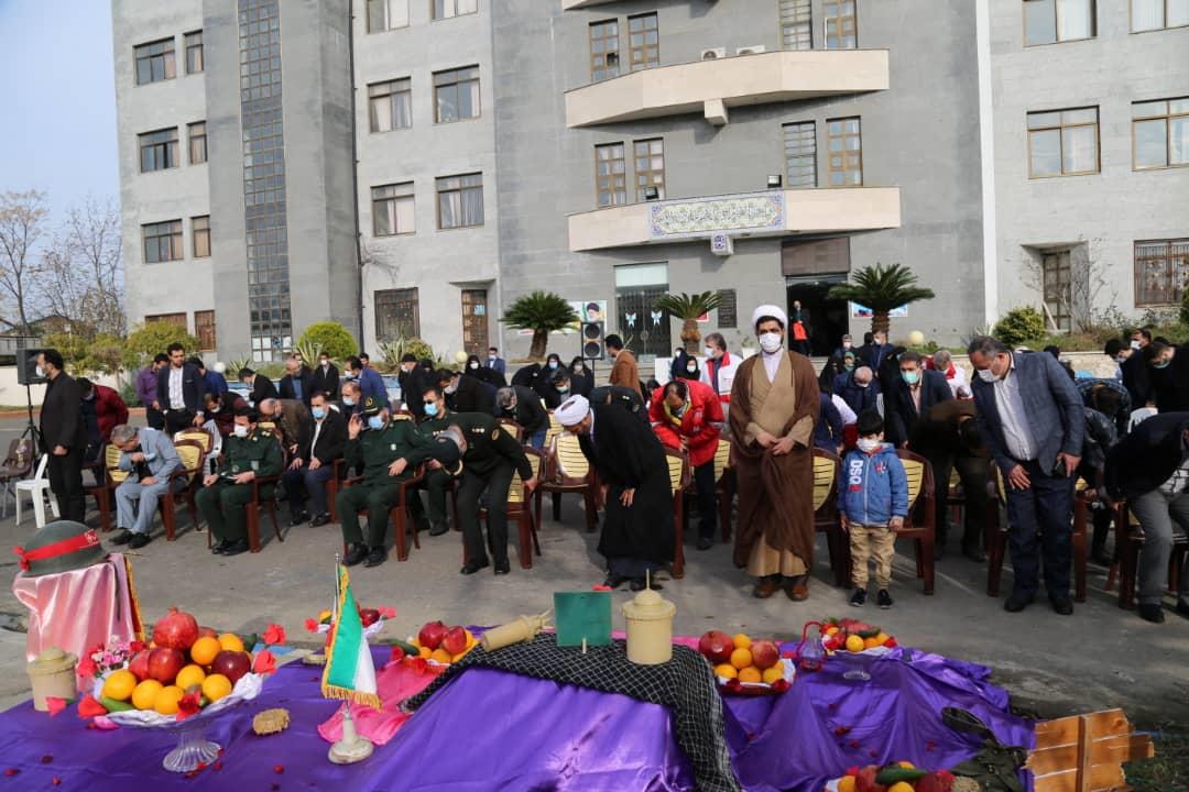 هفتمین سالگرد یادبود شهدای گمنام دانشگاه آزاد اسلامی رامسر