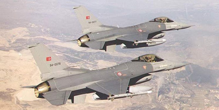 جنگنده‌های ترکیه