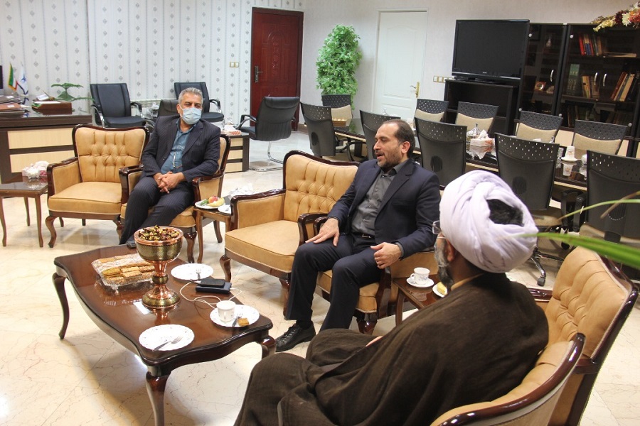 دکتر کلانتری - دیدار با رئیس کمیسیون فرهنگی شورای شهر کرج