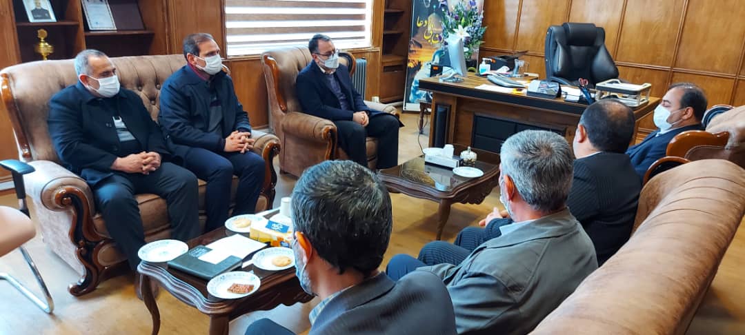 دیدار رئیس دانشگاه آزاد اسلامی میاندوآب با فرماندار
