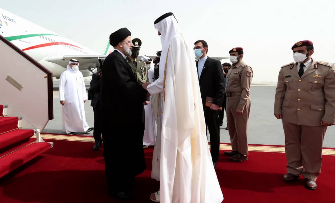 استقبال از رئیسی قطر 2