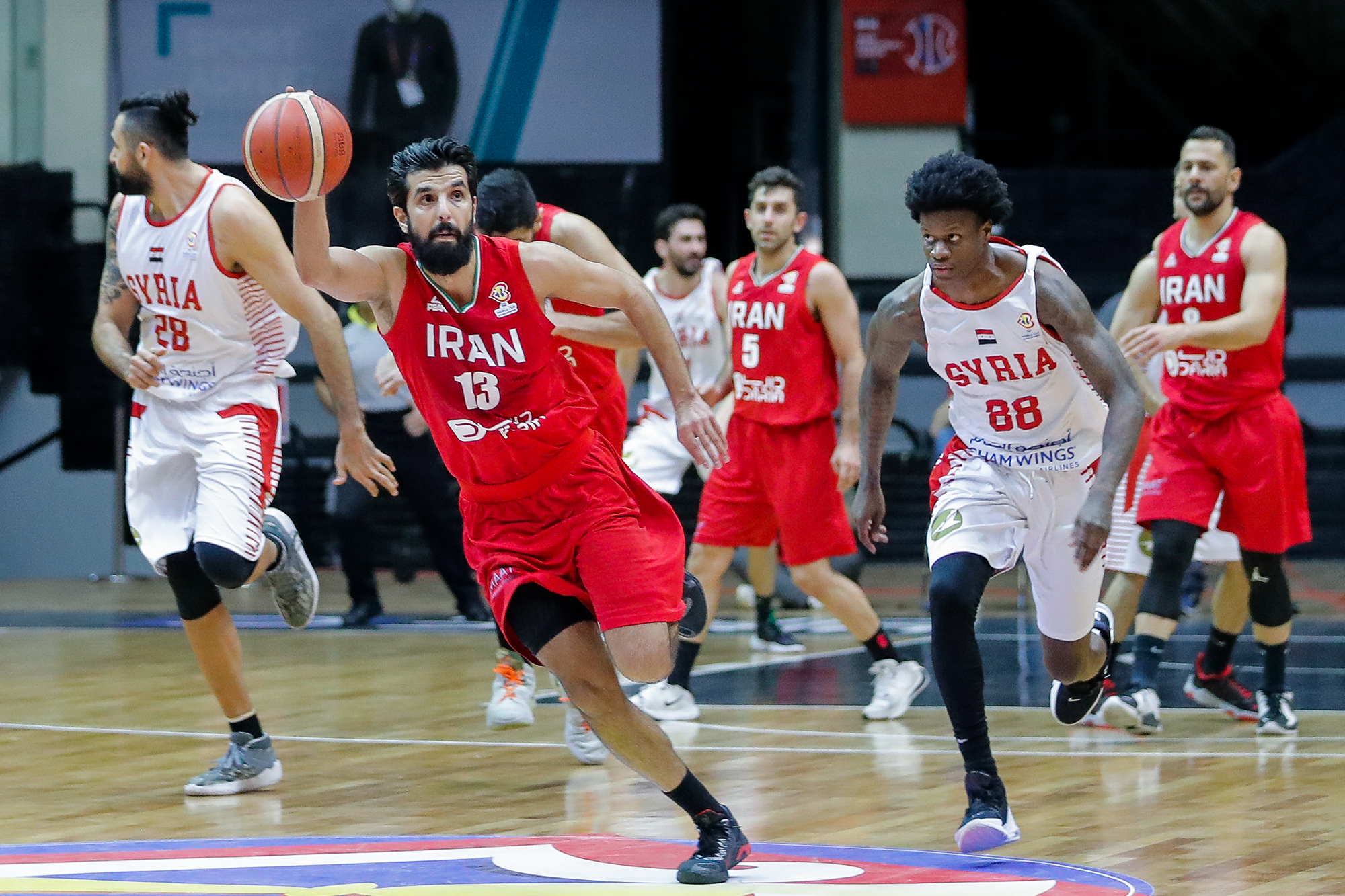 انتخابی جام جهانی بسکتبال _ ایران و سوریه