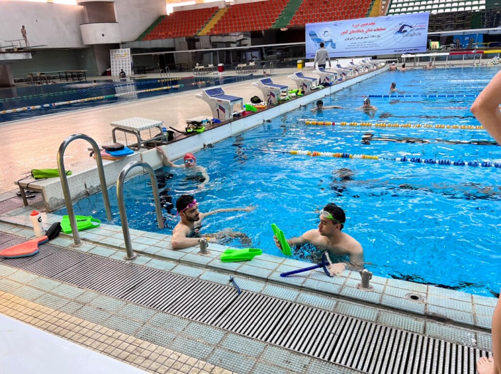 تمرینات تیم ملی شنا