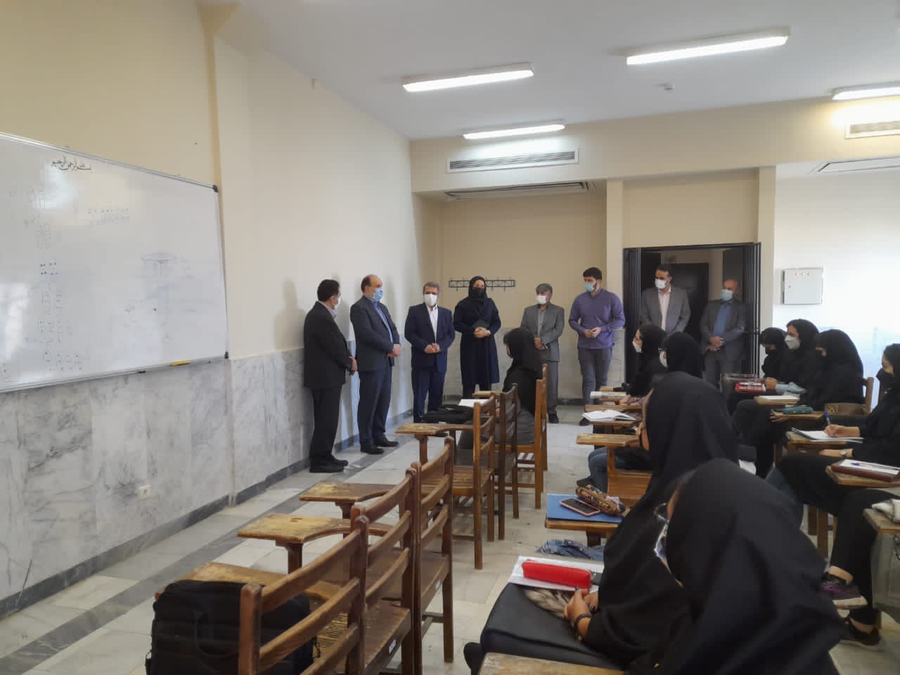 برگزاری پرشور کلاس‌های حضوری دانشگاه آزاد اسلامی ورامین-پیشوا