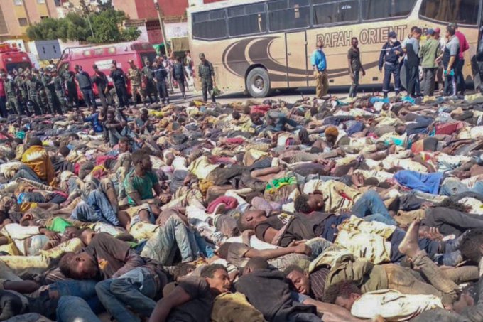 کشتار پناهجویان آفریقایی در اسپانیا
