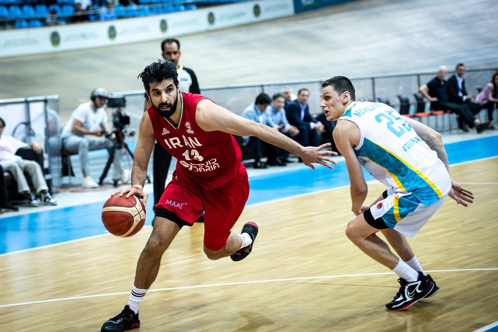 تیم ملی بسکتبال ایران قزاقستان