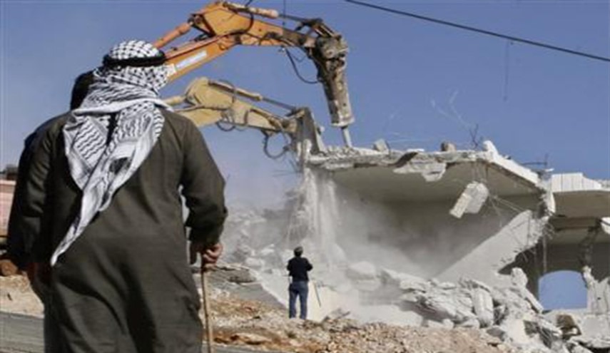 تخریب خانه های فلسطینی