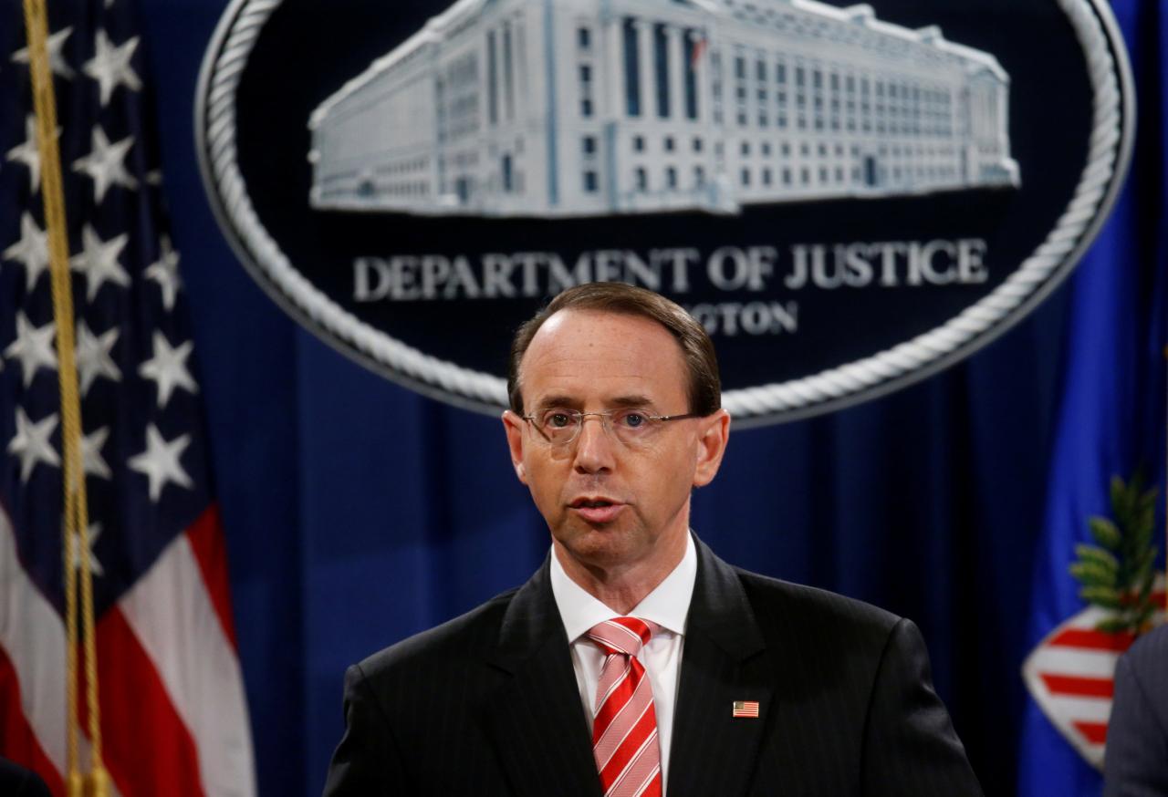 Deputy Attorney General Rosenstein heads to White House amid conflicting reports on future.jpg