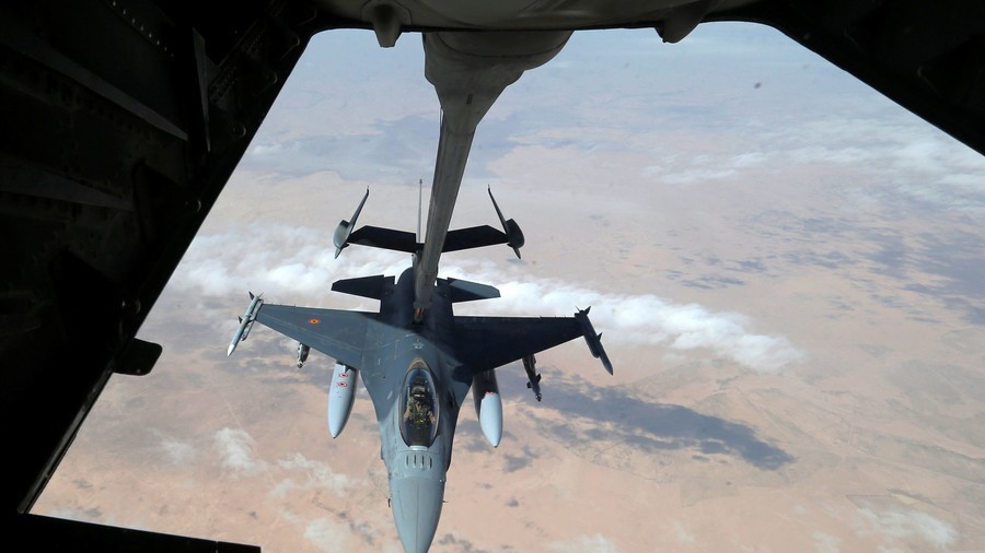US Air Force F-16 over Iraq and Syria air space © Reuters Hamad I Mohammed.jpg