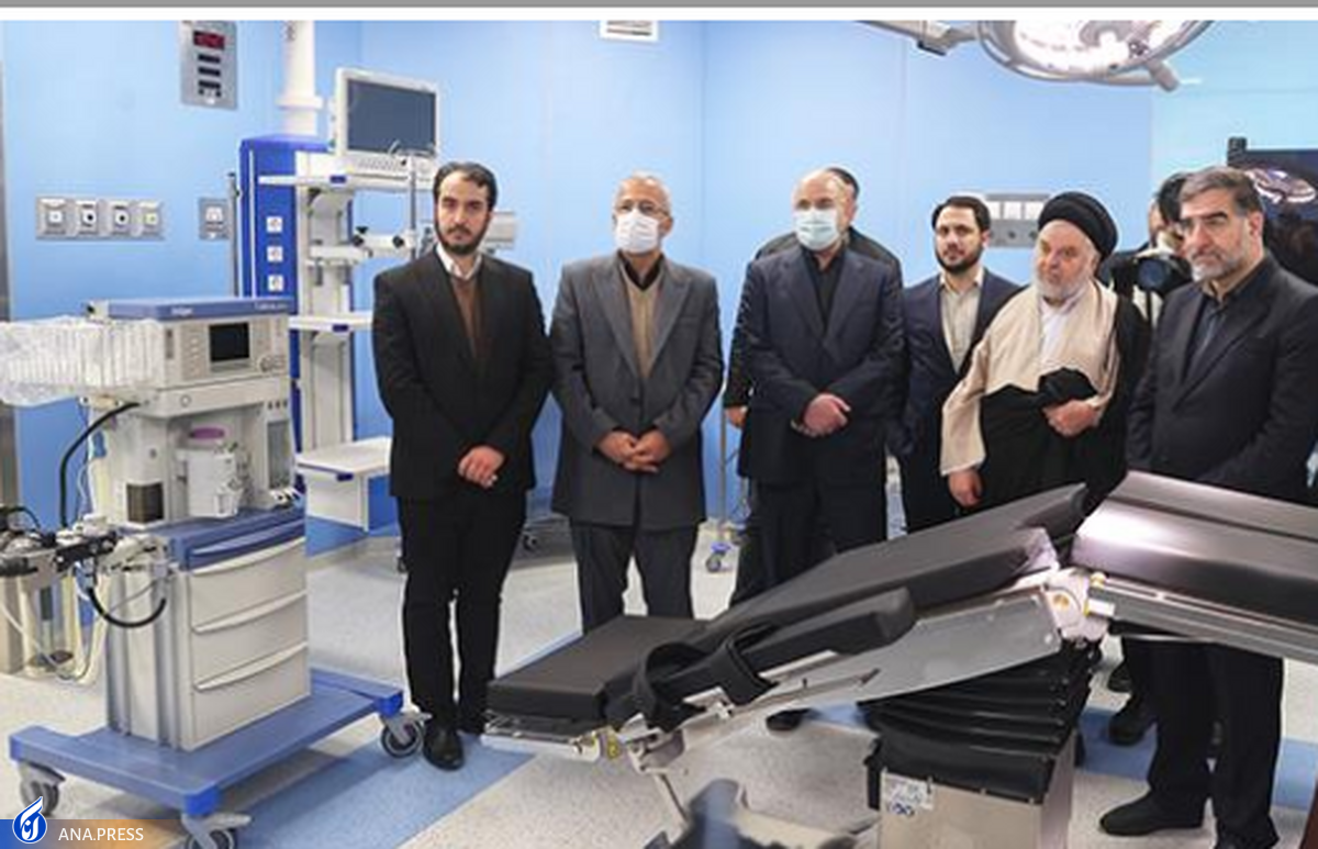 رئیس مجلس از یک بیمارستان در حال ساخت بازدید کرد
