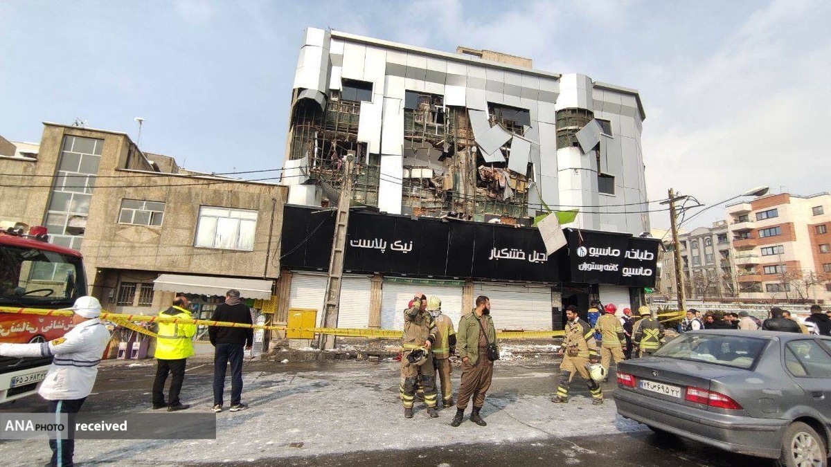 انفجار ساختمانی در محله ستارخان