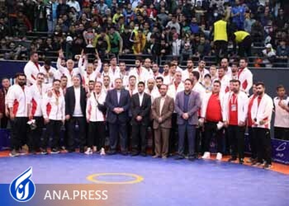 تیم بانک شهر  ایران قهرمان کشتی آزاد جام باشگاه های جهان شد