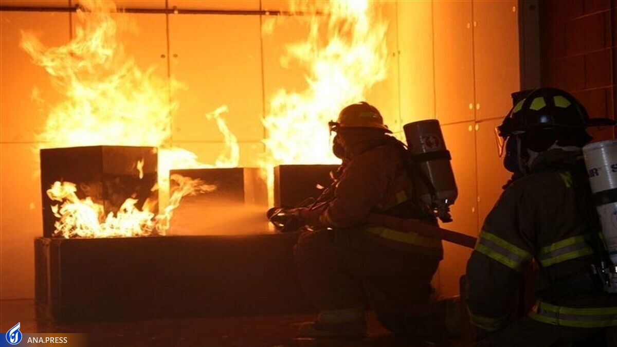ساختمان «تلویزیون اینترنتی کتاب» در آتش سوخت