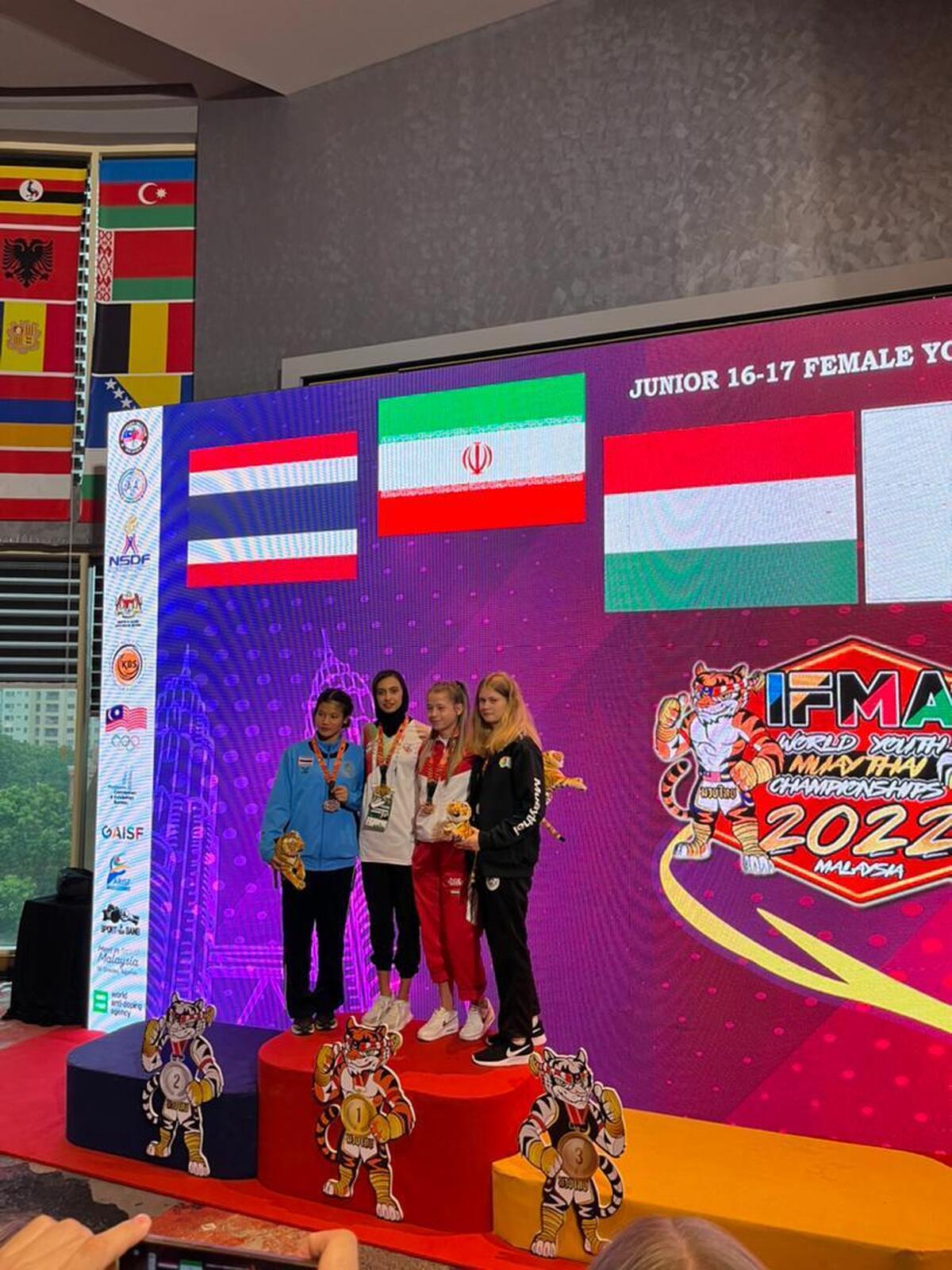 ۱۷ مدال رنگارنگ، رهاورد جوانان موی تای ایران از مسابقات جهانی مالزی ۲۰۲۲