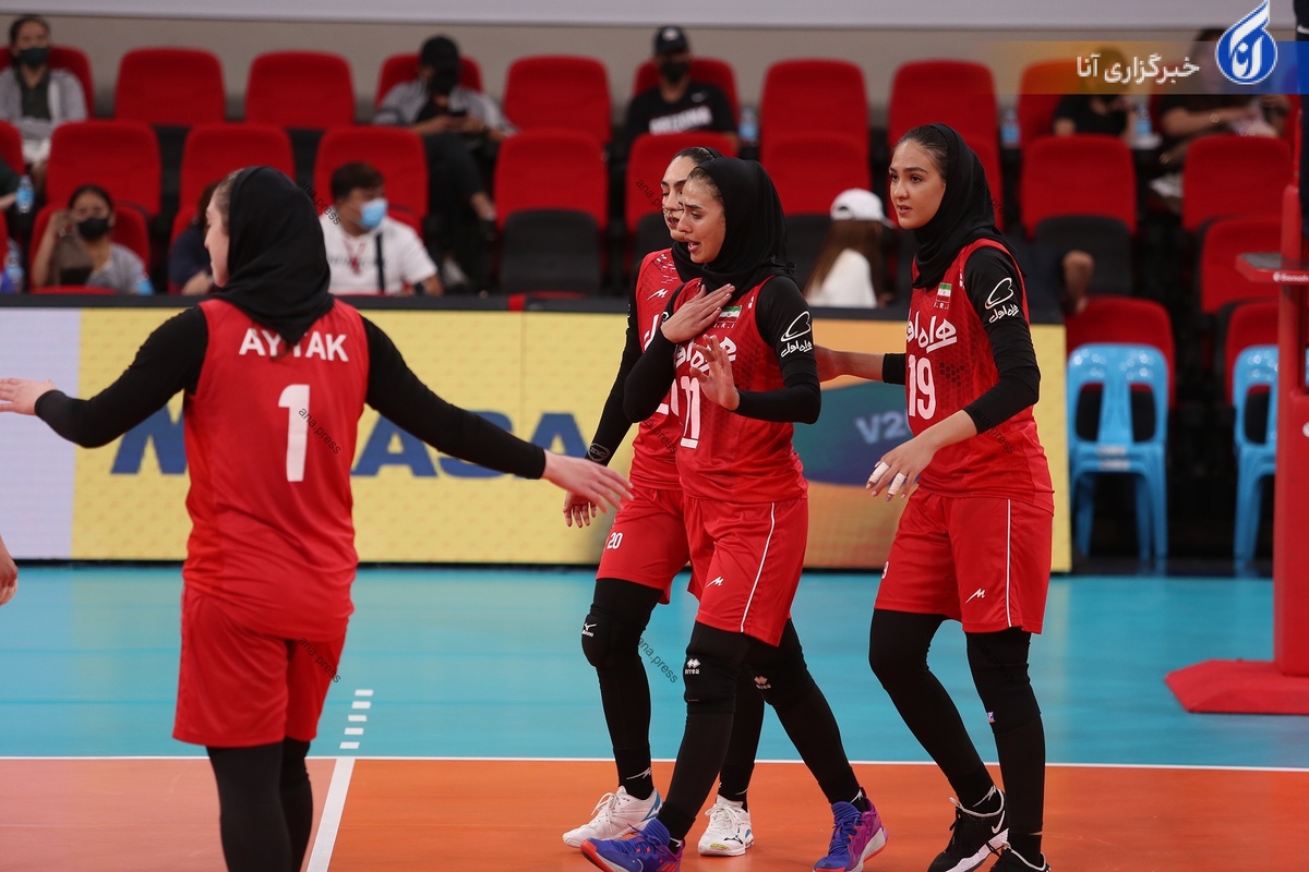 تیم ملی والیبال زنان ایران مقابل ویتنام شکست خورد