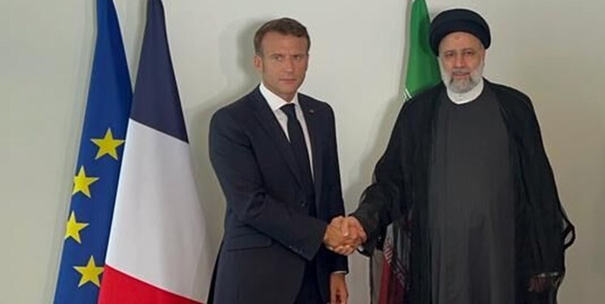 رؤسای جمهور ایران و فرانسه دیدار کردند