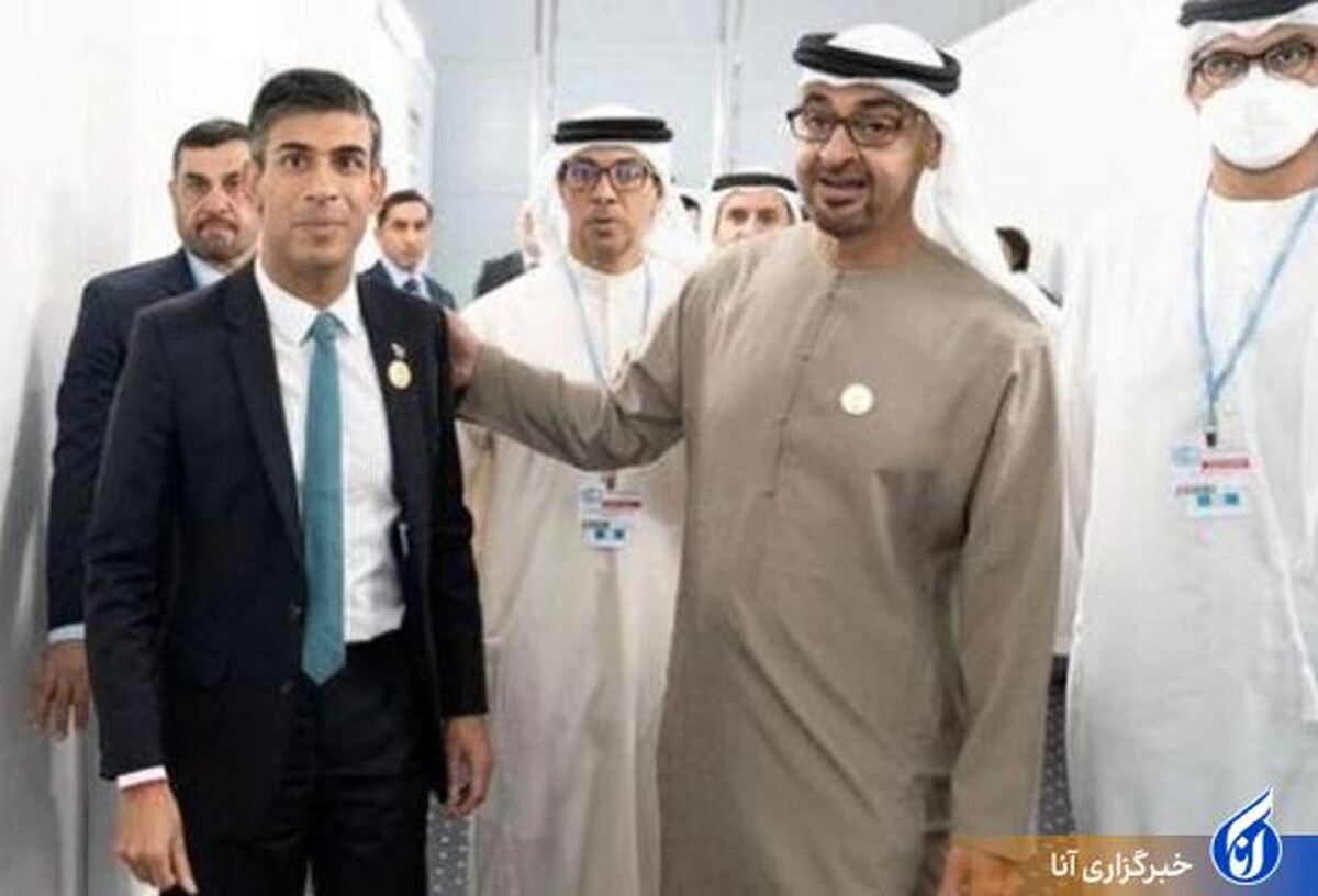 دیدار رئیس امارات و نخست‌وزیر جدید انگلیس در شرم الشیخ