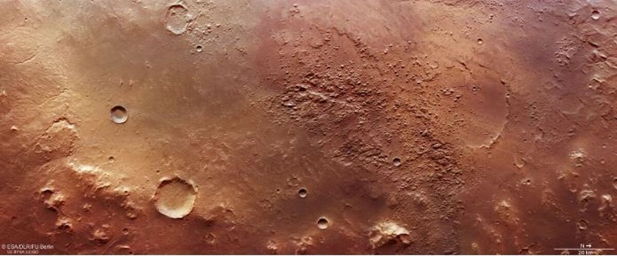 «پوسته آشوب‌زده» حاوی سرنخ‌هایی از گذشته آبکی مریخ