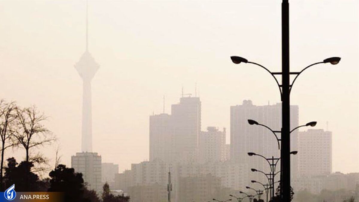 آسمان تهران فردا نیمه‌ابری و غبار آلود است
