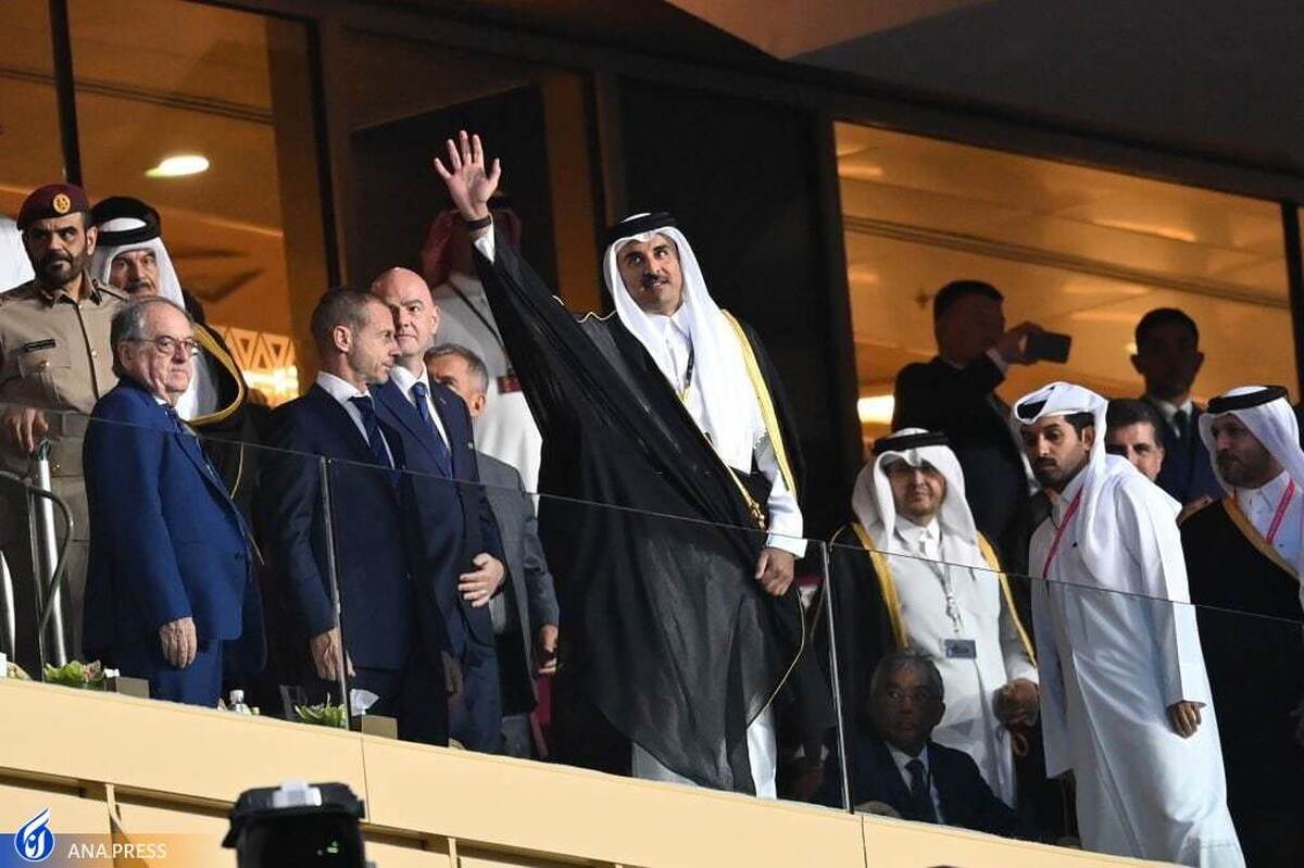 قدردانی امیر قطر از برگزارکنندگان جام جهانی