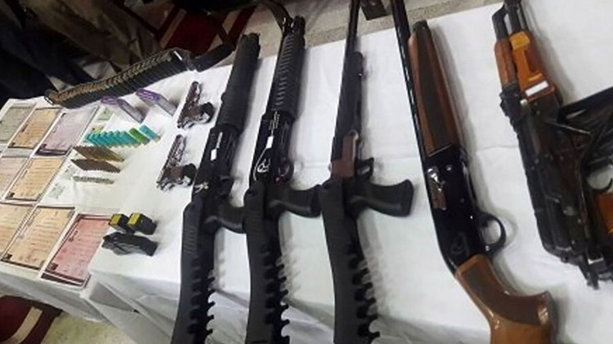 کشف ۴۰۰ قبضه اسلحه در خوزستان در ۳ ماهه گذشته