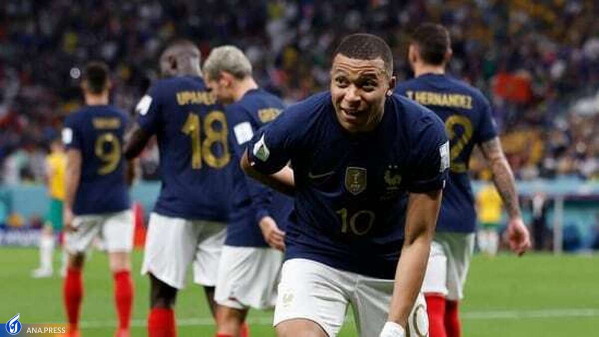 صعود فرانسه با شکست دانمارک