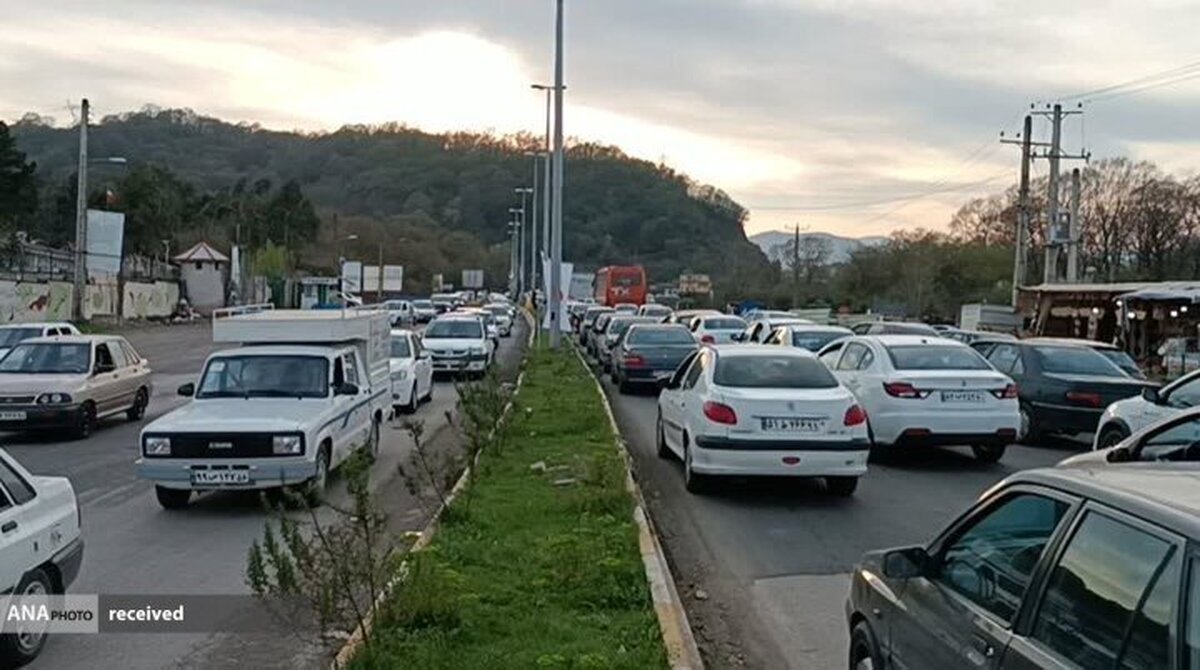 ترافیک سنگین در اتوبان تهران–کرج